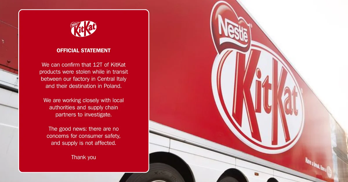 "12 TON ÇİKOLATALI GOFRET KAYIP: DEV SEVKİYAT ÇALINDI"