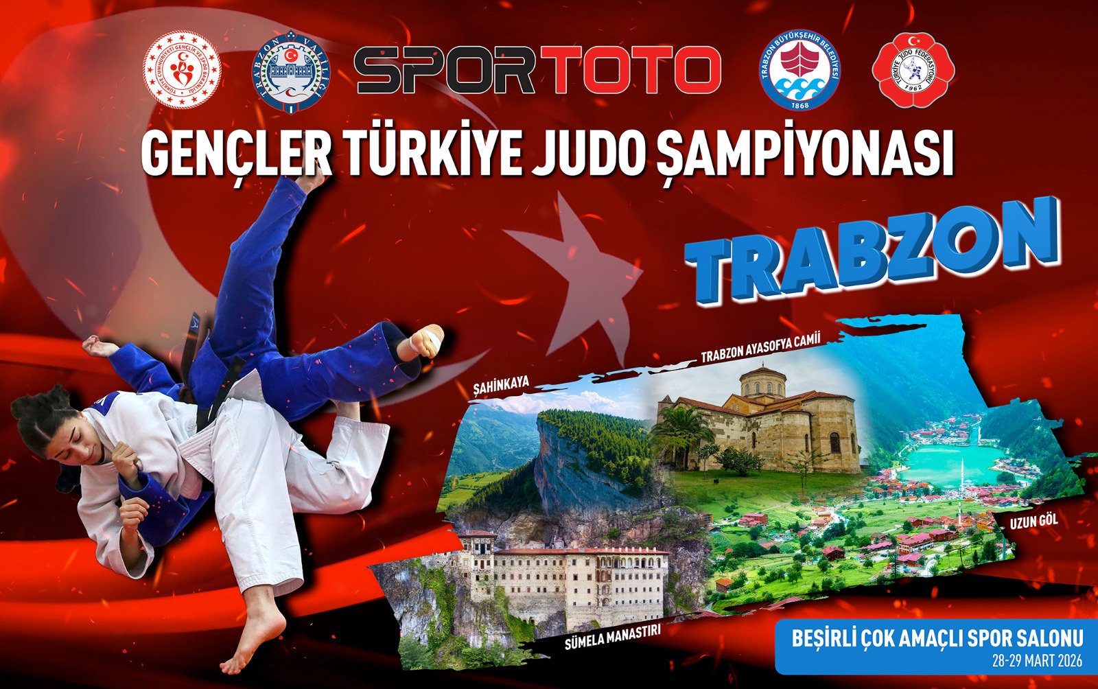 "TRABZON’DA JUDO HEYECANI BAŞLIYOR"