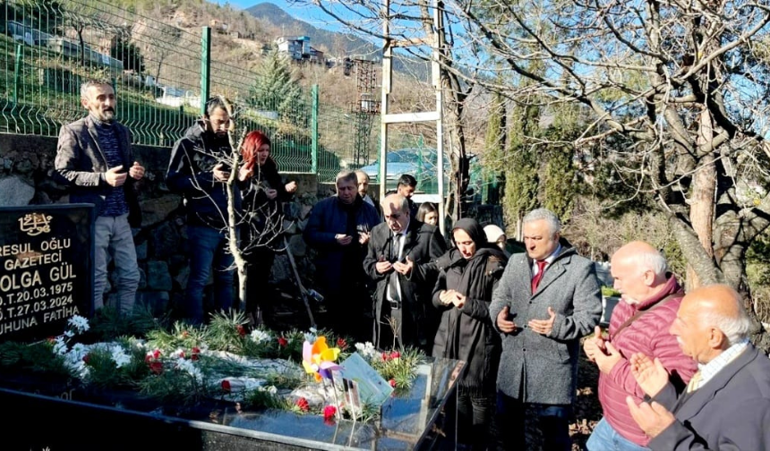 "TOLGA GÜL'Ü UNUTMADIK"