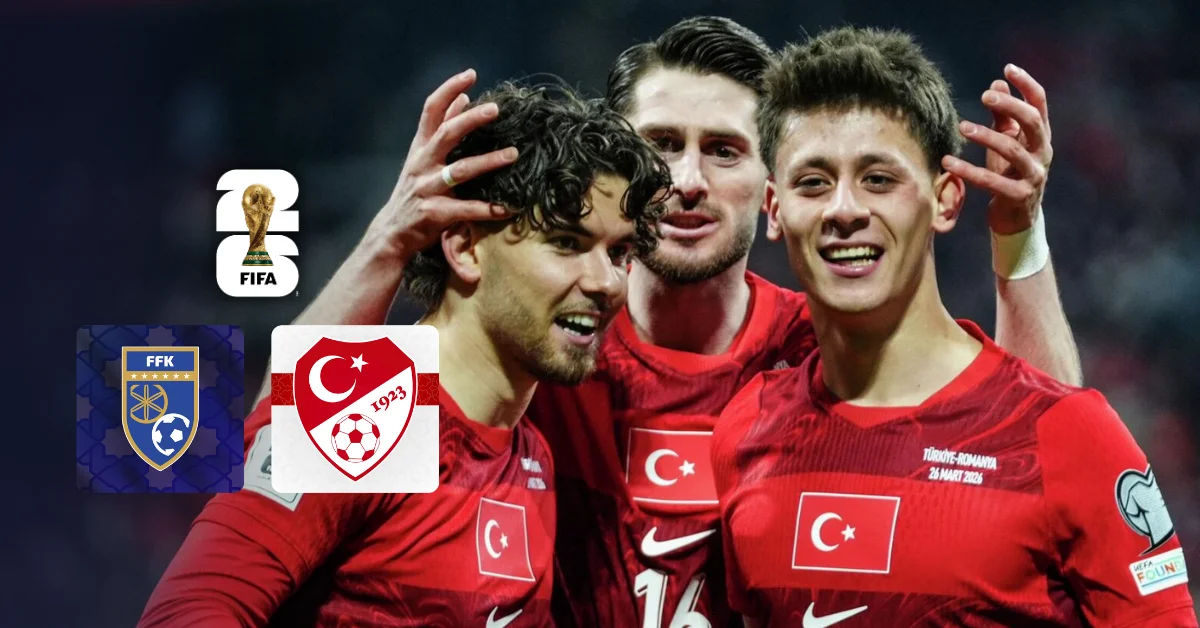 "MİLLİLER DÜNYA KUPASI İÇİN SAHAYA ÇIKACAK RAKİP KOSOVA"