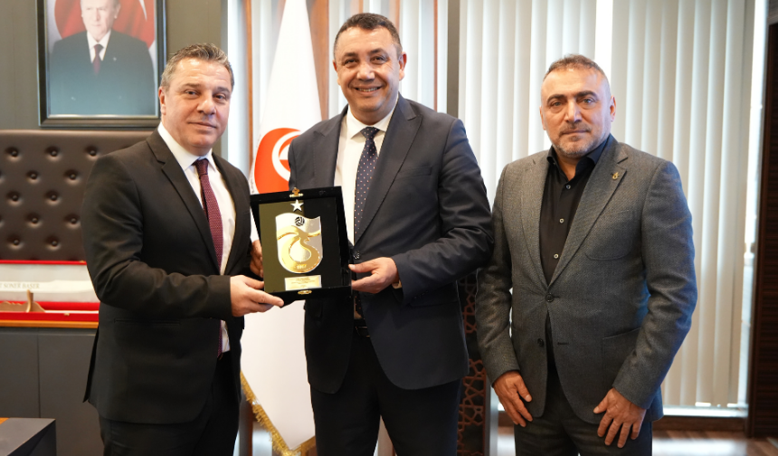 "YÖNETİM KURULU ÜYELERİNDEN GÜMÜŞHANE BELEDİYE BAŞKANI’NA ZİYARET"