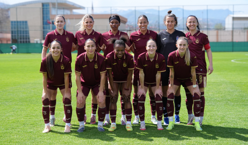 "TRABZONSPOR KADIN FUTBOL TAKIMI, HAKKARİGÜCÜ SPOR’U 6-0 YENDİ"