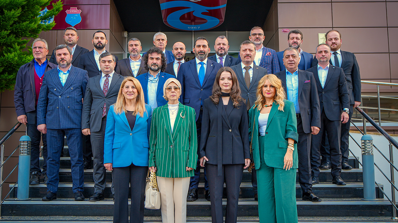 MHP Heyeti Trabzonspor’da