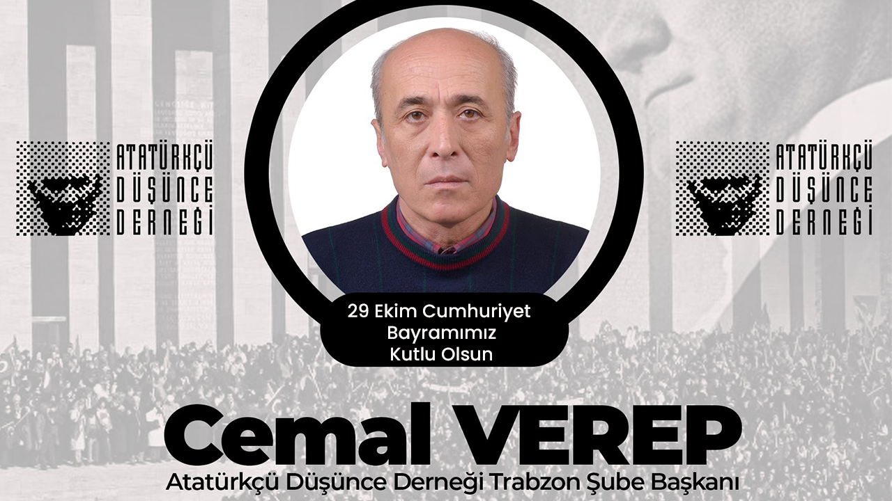 ADD Trabzon Şubesi "Cumhuriyet Bayramımız Kutlu Olsun"
