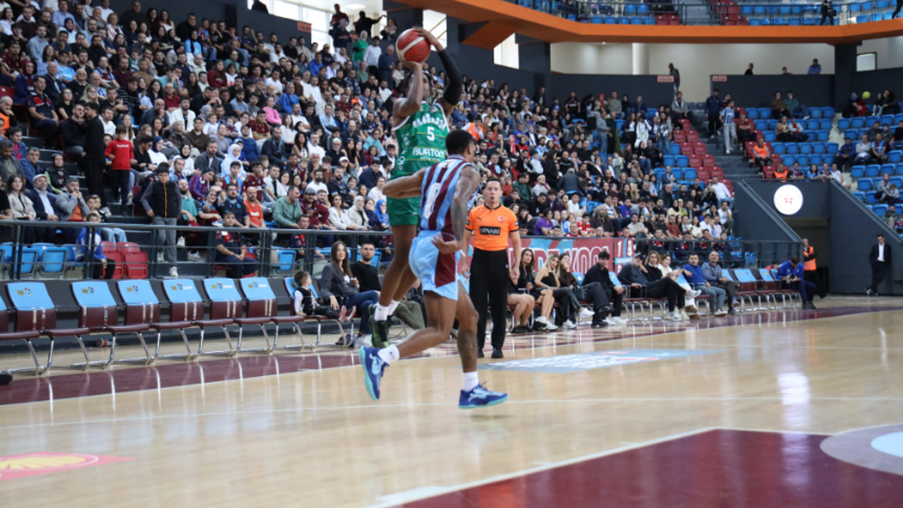 "TRABZONSPOR 79-85 BURSASPOR BASKETBOL"