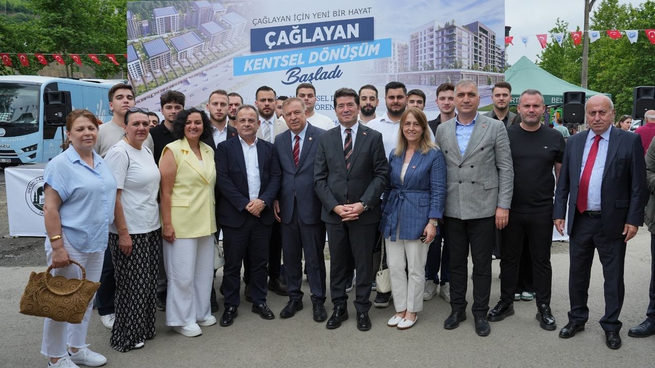 "ÇAĞLAYAN KENTSEL DÖNÜŞÜM PROJESİ’NİN TEMELİ, 28 EKİM’DE ATILIYOR"