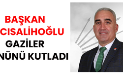 Başkan Hacısalihoğlu Gaziler Gününü Kutladı