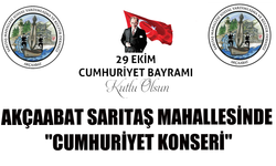 Akçaabat Sarıtaş Mahallesinde "Cumhuriyet Konseri"