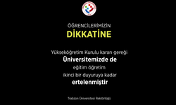Yükseköğretim Kurulu (YÖK) İkinci Bir Uyarıya Kadar Üniversitelerin Kapalı Olduğunu Açıkladı
