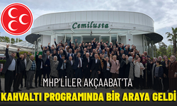 MHP’LİLER AKÇAABAT’TA KAHVALTI PROGRAMINDA BİR ARAYA GELDİ