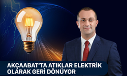 AKÇAABAT’TA ATIKLAR ELEKTRİK OLARAK GERİ DÖNÜYOR