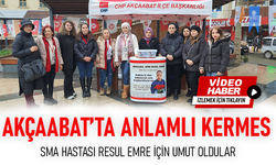 AKÇAABAT’TA ANLAMLI KERMES "SMA HASTASI RESUL EMRE İÇİN UMUT OLDULAR"