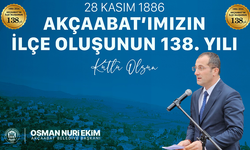 "AKÇAABAT’IN İLÇE OLUŞUNUN 138. YILI KUTLANDI"