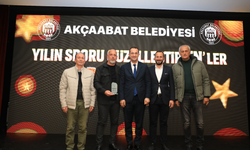 “AKÇAABAT’TA SPORU GÜZELLEŞTİR’EN’LER ONURLANDIRILDI”