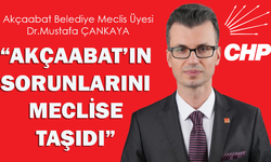 "DR.ÇANKAYA,AKÇAABAT'IN SORUNLARINI MECLİSE TAŞIDI"