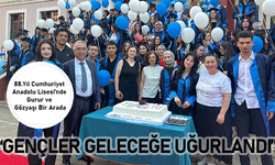 "GENÇLER GELECEĞE UĞURLANDI"