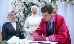 "HASAN PAŞA ASKER HAMAMI MÜZESİ’NDEKİ İLK NİKAHI, BAŞKAN KAYA KIYDI"