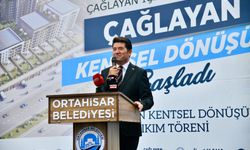 "ÇAĞLAYAN KENTSEL DÖNÜŞÜM PROJESİ KAPSAMINDA İLK YIKIMLARA BAŞLANDI"