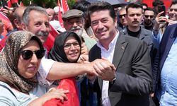 "BAŞKAN AHMET KAYA'YA BAYBURT'TA YOĞUN İLGİ"
