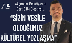 BAŞKAN EYÜPHAN EYÜPOĞLU “SİZİN VESİLE OLDUĞUNUZ KÜLTÜREL YOZLAŞMA”