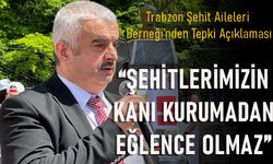 "ŞEHİTLERİMİZİN KANI KURUMADAN EĞLENCE OLMAZ"