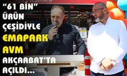 "EMAPARK AVM"AKÇAABAT'TA HİZMETE AÇILDI