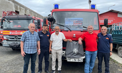 "DOĞDUĞU KÖYÜ UNUTMADI, İTFAİYE ARACI KAZANDIRDI"