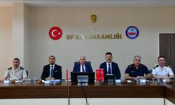 “TOPLANTI VALİ YILDIRIM BAŞKANLIĞINDA YAPILDI”