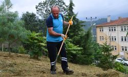 "ORTAHİSAR BELEDİYESİ’NDEN OKUL BAHÇELERİNDE YOĞUN TEMİZLİK MESAİSİ"