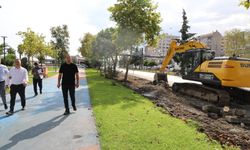 "BAŞKAN EKİM DEVAM EDEN ÇALIŞMALARI YERİNDE İNCELEDİ"