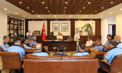 "BAŞKAN EKİM, ZABITALAR İLE BİR ARAYA GELDİ GÜNLERİNİ KUTLADI"