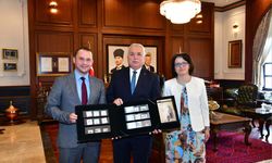 "VALİ YILDIRIM PTT TEŞKİLATINI KABUL ETTİ"