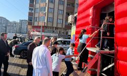 "BİLİM TIRLARI OF’TA ÖĞRENCİLERİN HİZMETİNE AÇILDI"