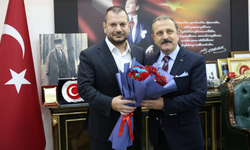 "BAŞKAN ERTUĞRUL DOĞAN’DAN VAKFIKEBİR BELEDİYE BAŞKANI FUAT KOÇAL’A ZİYARET"