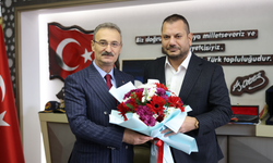 "BAŞKAN ERTUĞRUL DOĞAN’DAN ŞALPAZARI BELEDİYE BAŞKANI REFİK KURUKIZ’A ZİYARET"