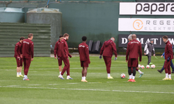 "BEŞİKTAŞ MAÇI HAZIRLIKLARI SÜRÜYOR"