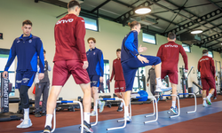 "TRABZONSPOR SABAH ANTRENMANINI TAMAMLADI"