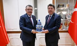 "ADALET BAKANI TUNÇ’TAN BÜYÜKŞEHİR’E ZİYARET"