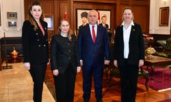 "VALİ YILDIRIM, KKTC HEYETİNİ KABUL ETTİ"