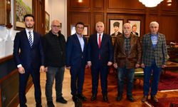 "VALİ YILDIRIM, GALYAN ÇATALTEPE ŞEHİTLİĞİ DERNEĞİ YÖNETİMİNİ KABUL ETTİ"