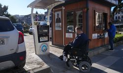 "ORTAHİSAR BELEDİYESİ, ENGELLİ ARAÇ ŞARJ İSTASYONU KURDU"