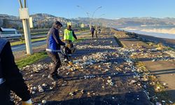 "BÜYÜKŞEHİR’DEN AYASOFYA SAHİLİNE HIZLI MÜDAHALE"