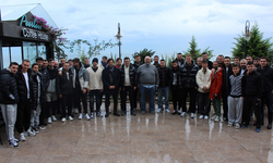 "TAKIMA KAHVALTI İKRAM EDİLDİ"