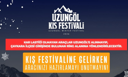 “UZUNGÖL KIŞ FESTİVALİ ÖNCESİ KRİTİK ULAŞIM UYARISI: KAR LASTİĞİ OLMAYAN ARAÇLARA GEÇİŞ YOK”