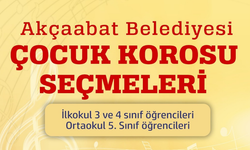 "AKÇAABAT BELEDİYESİ ÇOCUK KOROSU İÇİN BAŞVURULAR BAŞLADI"