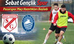 "PAZARSPOR MAÇI HAZIRLIKLARI BAŞLADI"