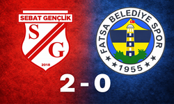 SEBAT GENÇLİK EVİNDE KAZANDI: 2-0