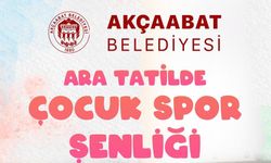 "AKÇAABAT BELEDİYESİ’NDEN ARA TATİLDE SPORLA BULUŞMA: “ÇOCUK SPOR ŞENLİĞİ” BAŞLIYOR"