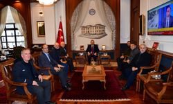 "ŞEHİT AİLELERİ DERNEĞİNDEN VALİ ŞAHİN’E HAYIRLI OLSUN ZİYARETİ"