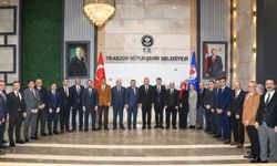 "TRABZON VALİSİ ŞAHİN’DEN BÜYÜKŞEHİR’E ZİYARET"